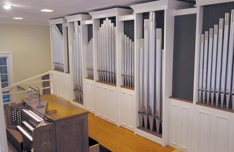 While the 1983 organ was restored in 2020, the First Presbyterian Church of Clarkesville will be holding what they hope will be the first of many programs to showcase the instrument on Sunday.