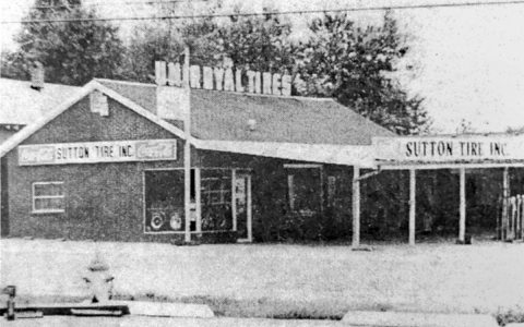 Lester Sutton purchased the property where Sutton Tire still stands today from the county in the early 1950’s.