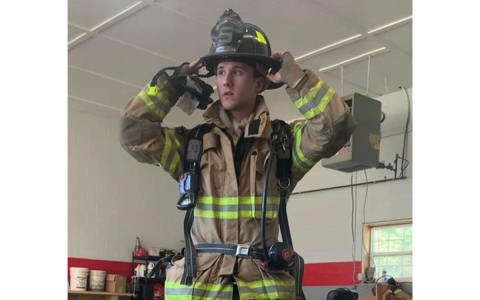 Garrett Reiser has worked for Baldwin and Demorest’s fire departments. BALDWIN FIRE DEPARTMENT/Facebook photo
