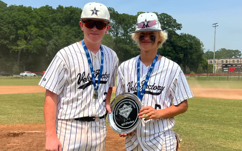 Pitchers Maverick Chitwood and Kaleb Sexton (left photo) were the highest-graded performers in the tournament, which featured eight of the best teams in the country and Puerto Rico. CHRIS CHITWOOD/Submitted