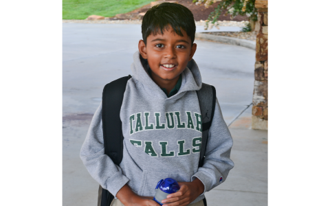 Classes commenced Aug. 8 at Tallulah Falls School for the 2022-23 academic year. Shown is fifth grader Ayaan Rahman of Mt. Airy, whose older brother Nafis graduated with the TFS Class of 2022. Like the Rahman brothers, local families represent the majority of the day student population, with 208 students from Habersham County and 180 from the four closest neighboring counties, Stephens, White, Rabun and Banks. STEPHANIE DORANTES/Tallulah Falls School