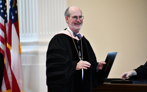 Piedmont University President James Mellichamp has faced many accusations in the Wainberg v. Piedmont University lawsuit. MATTHEW OSBORNE/Staff