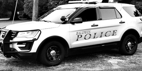 Baldwin Police Department has several Ford Explorers like this one that have plenty of mileage on them and are ready to be scaled back or repurposed. FILE