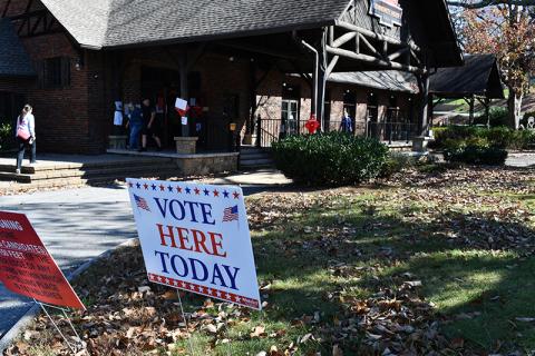 Habersham County voters went to the polls Tuesday, but more than 12,000 of them voted early. JOHN DILLS/Staff