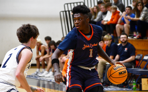 Habersham Central’s Bryce Pittman looks to set up the offense during the season opener against White County. CODY ROGERS/Special