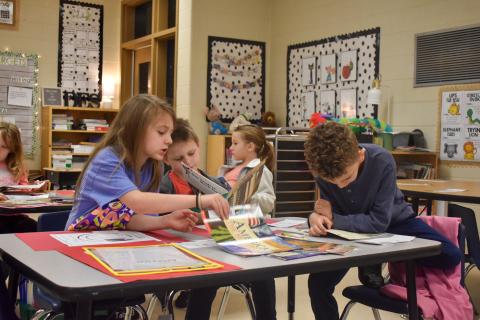 From left are: Allie Arnold, James Aldrich and Leo McCausland. EMMA MARTI/Staff