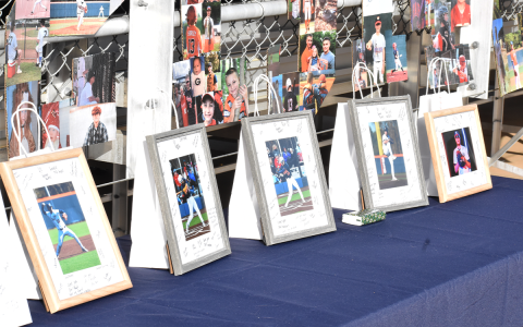 Pictures and mementos of Habersham Central’s baseball seniors were everywhere Wednesday night as they said goodbye to a strong class of 2023. LANG STOREY/Staff