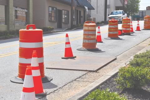 The sinkhole, which was originally discovered Wednesday May 31, is on the road to repairs, with work to begin Monday June 12. 