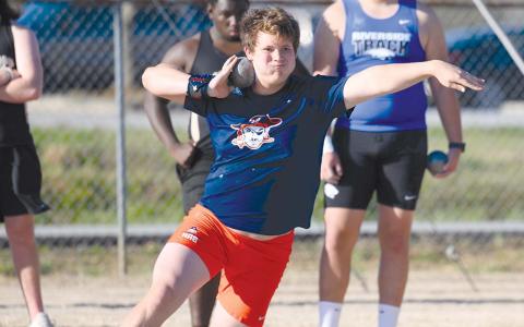 Habersham Central’s Brad Chosewood is one of the  nation’s top throwers  heading into his senior year. FILE