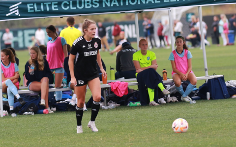 Paisley Cathey will be back on the pitch for her junior year at Habersham County in the spring. SUBMITTED