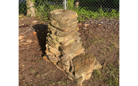 The water fountain at Brent Lee Moore Park in Demorest was built by a Boy Scout 38 years ago, but has fallen into disrepair. SUBMITTED