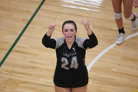 Addy McCoy and Tallulah Falls’ volleyball team are looking like state contenders once again. AUSTIN POFFENBERGER/Special