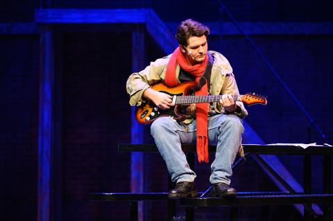 Ethan Spinks plays Roger Davis in the Piedmont University production of Rent. ZACH TAYLOR/Special