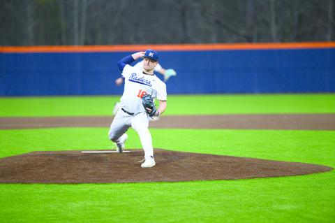 Habersham Central’s Kade Nicholson will pitch at the next level at Erskine College. ZACH TAYLOR/Special