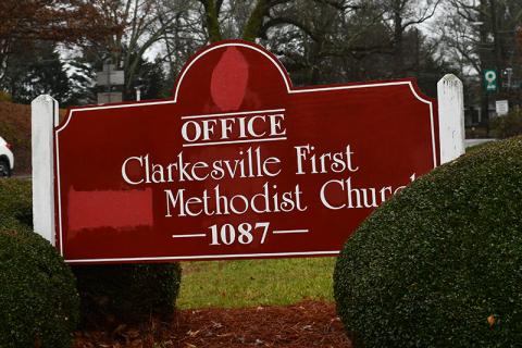 Many Methodist churches are no longer affiliated with the “United”  Methodist Church due to differences in beliefs. Staff
