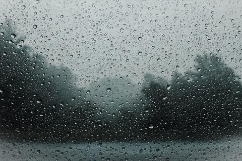 Rainy window. Photo by Joy Stamp on UNSPLASH