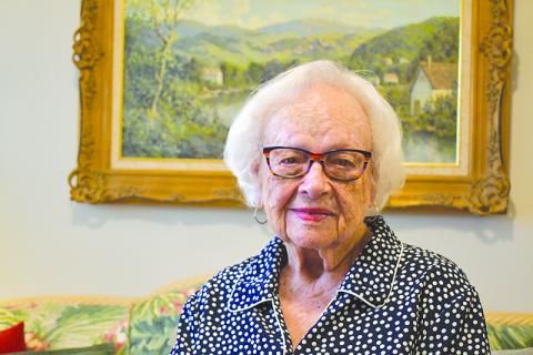 Frances Bennett is 105 years old and now lives in Athens. She is a native of Clarkesville. JULIANNE AKERS/Staff