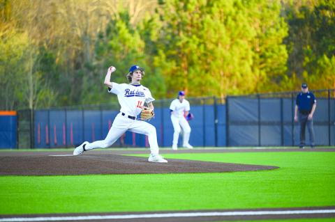 Habresham Central’s Kaydon Bass will play at Bryan College after his senior season in orange and blue. ZACH TAYLOR/File