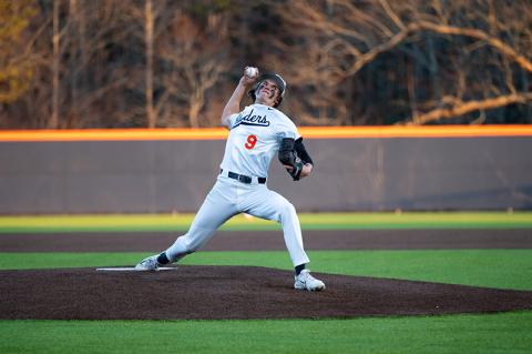Habersham Central’s Konner Burrell fires to the plate earlier this season. ZACH TAYLOR/Special