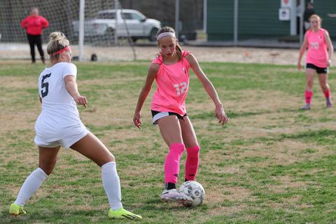 Tallulah Falls’ LB Kafsky has eight goals in a breakout  freshman year for the Lady Indians. AUSTIN POFFENBERGER/Special
