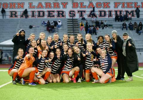 Members of the Habersham Central 2024 girls varsity soccer team are Emmie Kyle, Ansley Means, Maggie Vena, Annabelle Clark, Eden Turner, Grace Dooley, Maddox Carroll, Meg LaBarbera, Abigail Mize, Emylie Nichols, Belle Cummings, Zoe Anderson, Addi Banks, Piper Turner, Riley Wilson, Kelsie Campbell, Paisley Cathey, Abigail Hotard, Madie Wilbanks and Hannah Vidrine. Head Coach is Jeff LaBarbera, with assistants: Melissa Carroll and Margaret Greenwald. LANG STOREY/Staff