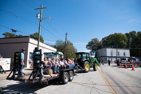Baldwin City Council approved $31,800 for the installation of power in Downtown City Park, allowing vendors to connect to electricity. FILE