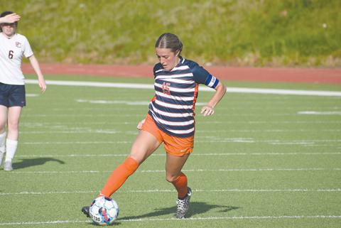 Paisley Cathey and the Lady Raiders had a big challenge Thursday against Roswell. LANG STOREY/Staff