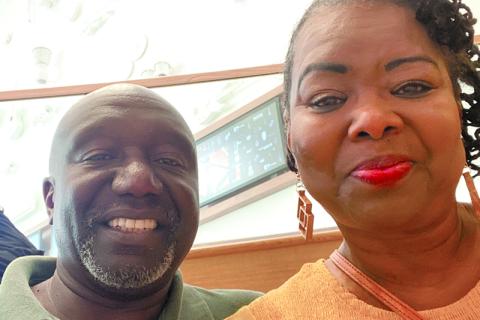Roy Lee Williams and his wife Sherry live in Toccoa today. Williams was a Raider defensive mainstay in the early 1980s. SUBMITTED
