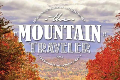 The 2023 fall Mountain Traveler cover was captured by photographer Carter Benton of Clarkesville. Benton received $100 for his winning photograph of fall scenery in Habersham County. 