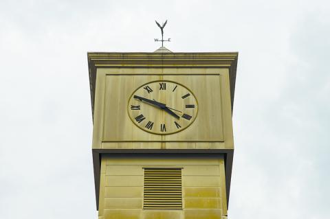 The clock is ticking on the old courthouse’s stagnation in downtown  Clarkesville, as plans to redevelop it are moving forward. ZACH TAYLOR/Special