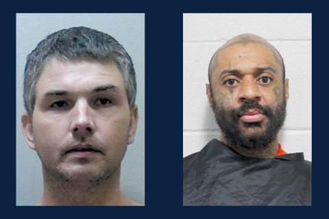 Dover and Neal mugshots. Submitted