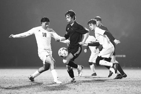 Habersham Central’s Jack Rowe (left), Tallulah Falls’ Austin Ball (center) and Habersham Central’s Paisley Cathey were the BLITZ players of the year in their respective sports. FILE