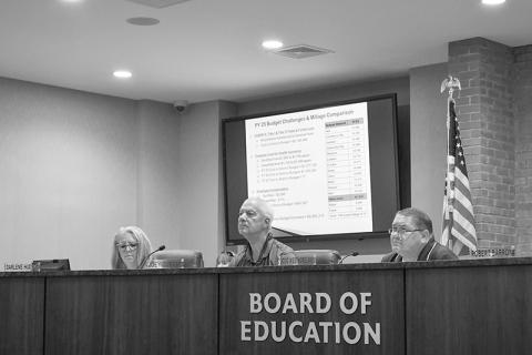 The Habersham County Board of Education held its first two budget hearings on Monday, proposing to maintain last year’s millage rate of 10.354. JULIANNE AKERS/Staff