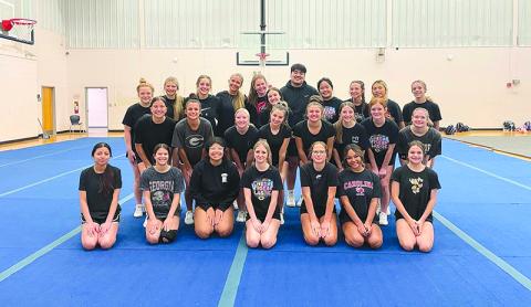 Members of the Habersham Central Competition Cheer team include Kara Alexander, Jenessa Chanseri, Cecilia Chitwood, Reese Frady, Anslee Hicks, Caroline Horton, Emma Jarrell, Chanley Joy, Grace Lawrence, Kelsie Littlejohn, Aubrey Maichryc, Meghan Odum, Kevin Olandez, Cendall Pitts, Addie Shubert, Ariel Sisavath, Briohny Somchith, Jillian Tedder and Molly Tipton. SUBMITTED
