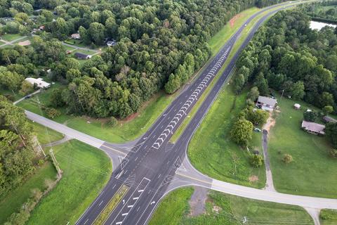 Hazel Creek is among six left-turn exits along State Route 365 North that will close soon.  ZACH TAYLOR/Staff