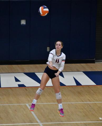 Jayden Jarrett has brought strong serves to the table so far this season. LANG STOREY/Staff