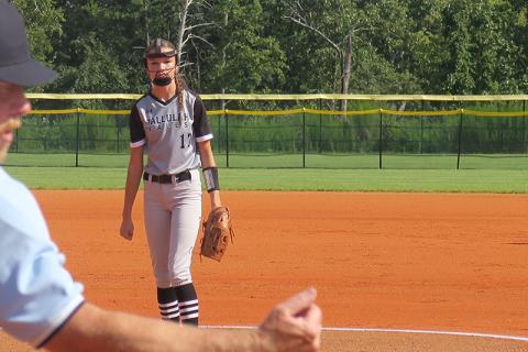 Callie Craver struck out a stunning 22 hitters over the weekend for TFS. TFS ATHLETICS 