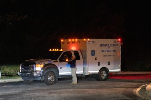 The Georgia Bureau of Investigation’s Crime Scene Unit arrived just after 9 p.m on Sept. 7. ZACH TAYLOR/Staff