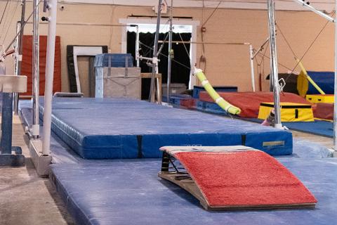 Gymnastics gym in Clarkesville. ZACH TAYLOR/Staff