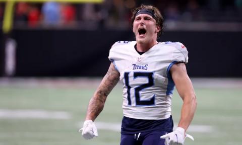 Kinsey has reason to be pumped up heading down the home stretch of the 2024-25 NFL season. RYAN SIKES/USAToday