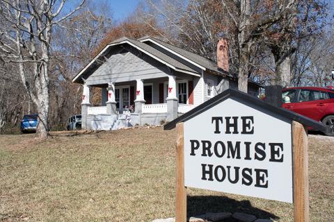 Family Promise of White and Habersham opened The Promise House in Clarkesville on Tuesday. JULIANNE AKERS/Staff