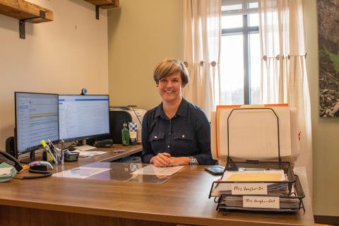 Alicia Vaughn’s last day as Habersham county manager is Friday, Dec. 27. JULIANNE AKERS/Staff