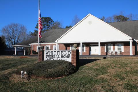 Whitfield Funeral Home in Demorest. HANNAH CAUDELL/Staff