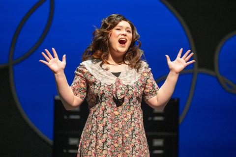 Dakota Rose Chen performs as Judy Bernly in Piedmont’s recent show - ‘9 To 5: The Musical.’ ZACH TAYLOR/Staff