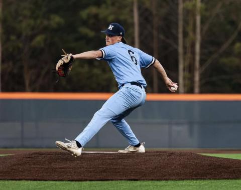 Ethan Wheeler has done a little bit of everything during Habersham Central’s current win streak, including pitching, racking up hits and playing solid defense in the field. SUBMITTED