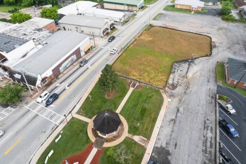 Clarkesville is throwing a dance party to celebrate the acquisition of the old courthouse property. A Square Affair: Clarkesville Claims its Heart will take place from 6-9 p.m. on Saturday, June 14 directly on the old courthouse property. ZACH TAYLOR/Staff