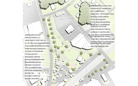Cornelia’s new park, beside the Kinetic Amphitheater project, is set to be named after City Manager Donald Anderson. (Submitted)