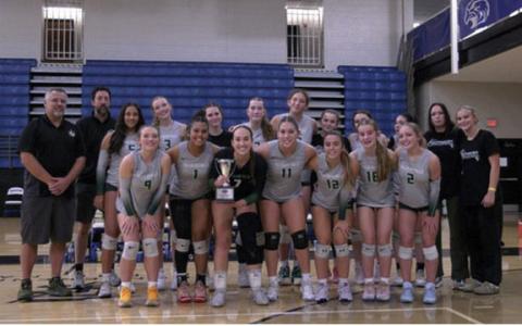 The Tallulah Falls School Lady Indian volleyball teams closed their season has the runner-up in the GIAA State Championship.  (Submitted)