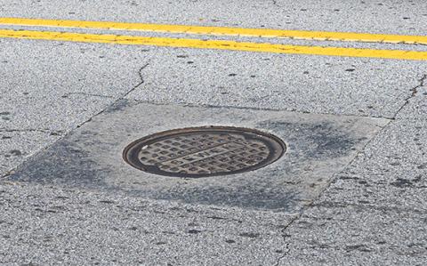 The city of Clarkesville will begin to reline 11 manholes throughout the city. (Zach Taylor/Staff)
