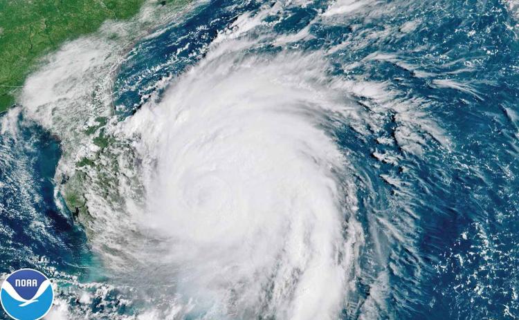 Hurricane Dorian, which had downgraded Tuesday afternoon to a category 2 hurricane, was reportedly growing in size and speed as of The Northeast Georgian’s press deadline. Prior to inching closer to the Southeastern U.S., Dorian battered the Bahamas for roughly 48 hours, leaving destruction in its path and several dead, various news outlets reported. (Photo/NATIONAL OCEANIC AND ATMOSPHERIC ADMINISTRATION)